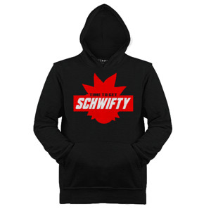 Jaket Hoodie time to get schwifty