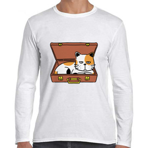 Kaos Cat in Suitcase