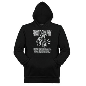 Jaket Hoodie Kamera Camera Fotografi Hobi Foto