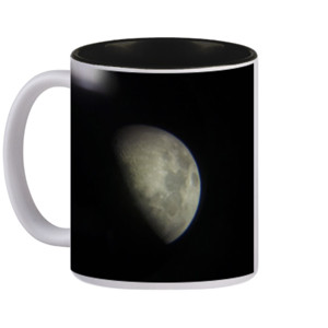Mug Mug design gambar bulan 