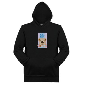 Jaket Hoodie Hello, Bear