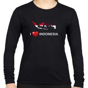 Kaos I LOVE INDONESIA JAYA