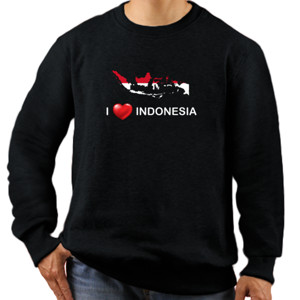 Jaket Sweater I LOVE INDONESIA JAYA