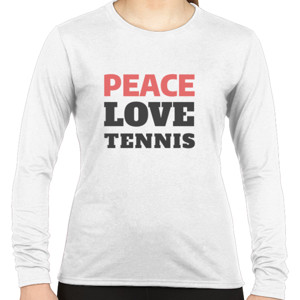 Kaos Peace Love Tennis
