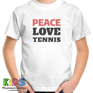 Kaos Peace Love Tennis