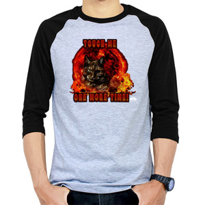 Kaos Raglan BASTET LOGO