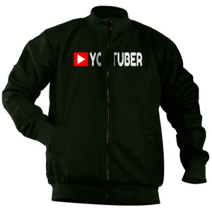 Jaket Bomber KAOS YOUTUBER