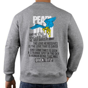 Jaket Sweater Given To Fly Manusia Bersayap Cinta