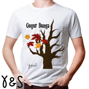 Kaos Bunga Musim Gugur Indonesia