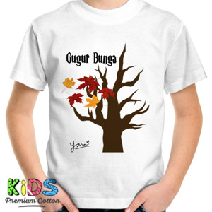 Kaos Bunga Musim Gugur Indonesia