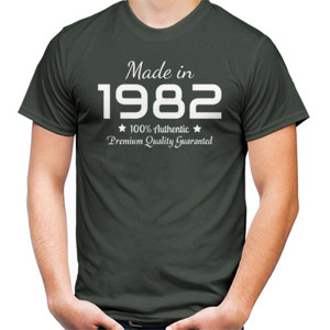 Kaos Custom Birthday Shirt : Made in