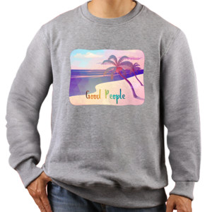 Jaket Sweater Good People Beach