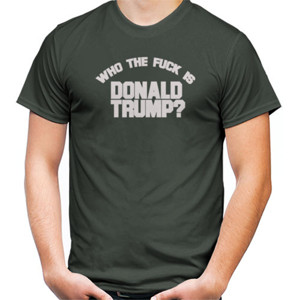 Kaos WHO DONALD TRUMP