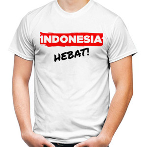 Kaos Kaos Supporter Team - Indonesia Hebat!