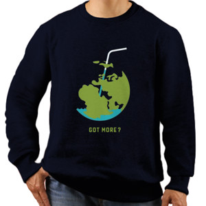 Jaket Sweater KAOS FLAT EARTH