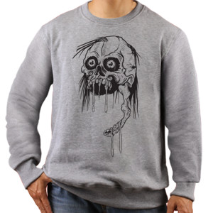 Jaket Sweater Zombie Skulls