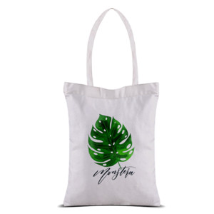 Tas Tote monstera totebag 03