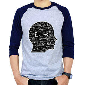 Kaos Raglan Baju Ahli Fisika