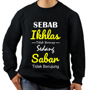 Jaket Sweater Kaos Muslim Islami 