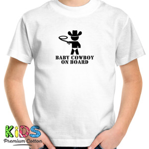 Kaos Baby cowboy on board