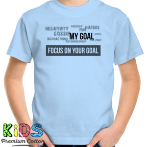 Kaos Kaos Red Mango My Goal Light Blue