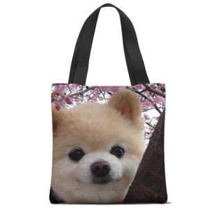 Tas Tote Fullprint Dog On The Tree