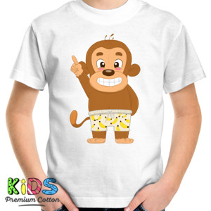 Kaos Skymo the monkey (Kaos V-Neck Wanita RedMango)
