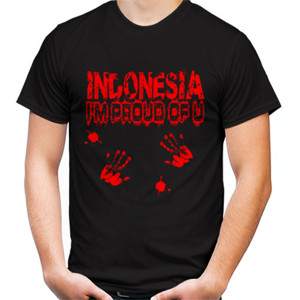 Kaos IndonesiaImProudOfU#Tapak1