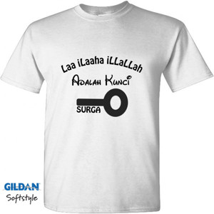 Kaos Baju Kaos Kunci Surga