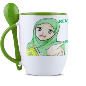Mug Sendok CEWE SOLEHAH