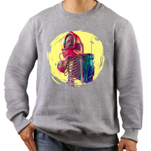 Jaket Sweater Skeleton Astronout