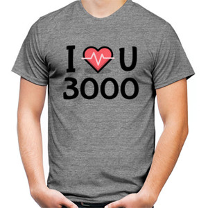 Kaos I Love You 3000