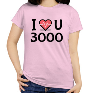 Kaos I Love You 3000
