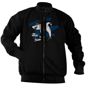 Jaket Bomber Great White Shark