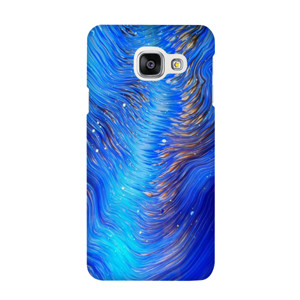 Blue and White Abstract Painting Casing HP