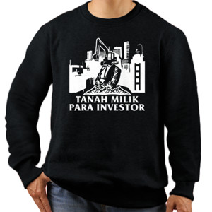 Jaket Sweater KAOS TANAH INVESTOR