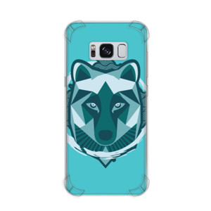 Wolf Geometric Cool Blues Casing HP