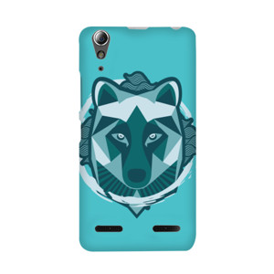 Wolf Geometric Cool Blues Casing HP