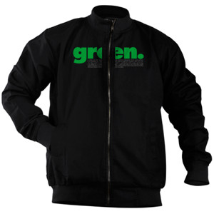 Jaket Bomber Green 2