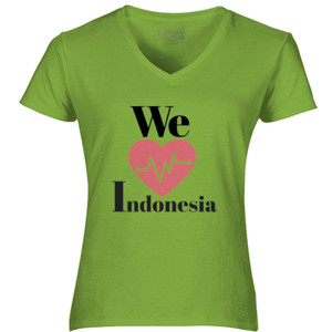 Kaos We Love Indonesia