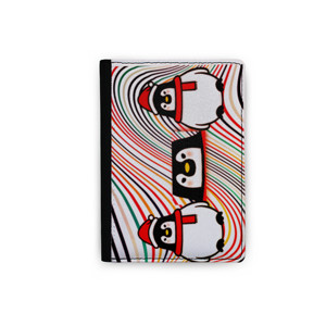 Dompet Passport Penguin Natal Cute