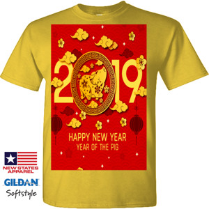 Kaos 2019 Happy New Year