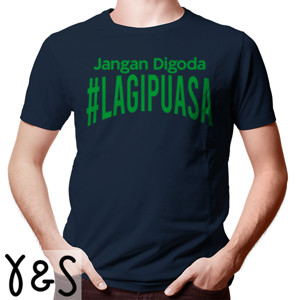Kaos Jangan Digoda Lagi Puasa