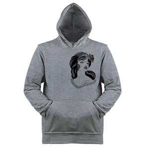 Jaket Hoodie Sweet Elegant Lady - Kaos Wanita Cantik Elegan