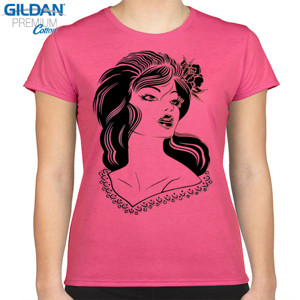 Kaos Sweet Elegant Lady - Kaos Wanita Cantik Elegan