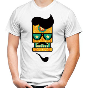 Kaos Skull Head 06