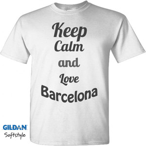 Kaos Keep calm n love barcelona