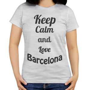 Kaos Keep calm n love barcelona