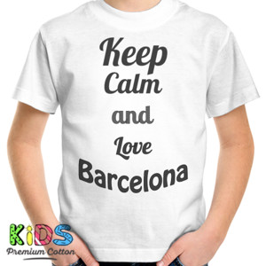 Kaos Keep calm n love barcelona