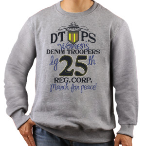 Jaket Sweater Denim Troopers